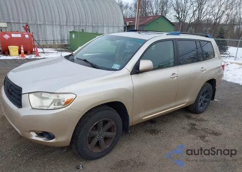 2008 Toyota Highlander z USA, uszkodzony, nr VIN JTEES41A682095948